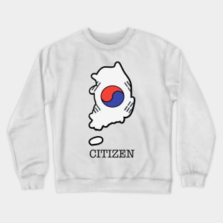 South Korea Citizen Crewneck Sweatshirt